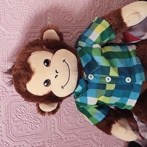 Build- a- Bear stuffed monkey